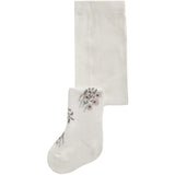 Name It Snow White Long Flowers Nbfwak Wo/Bl Tights Aoj