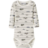 Name It Snow White Highway Nbmwang Wool Rib Ls Body Aop Noos