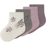 Name It Toadstool Nbfwak Wo/Bl 4P Socks