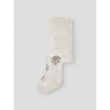 Name It Snow White Long Flowers Nbfwak Wo/Bl Tights Aoj