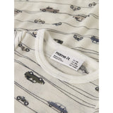 Name It Snow White Highway Nbmwang Wool Rib Ls Body Aop Noos