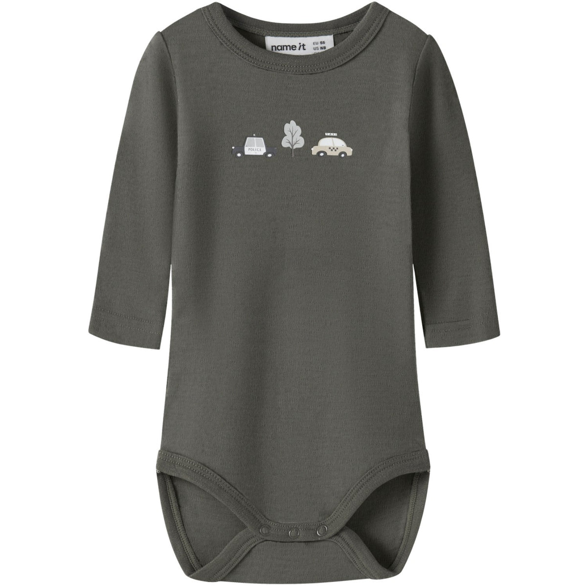 Name It Mulled Basil City Cars Nbmwillow Wool Ls Body