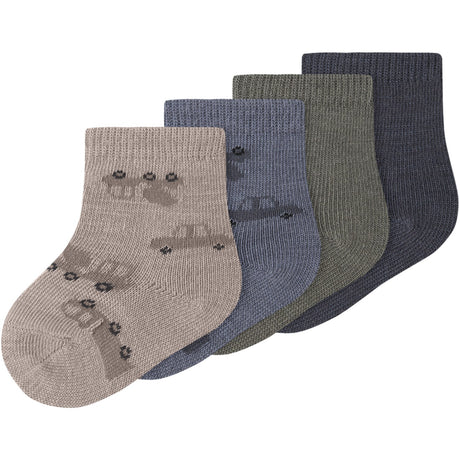 Name It Satellite Nbmwak Wo/Bl 4P Socks