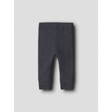Name It Ombre Blue Wang Wool Needle Long Johns Solid Noos