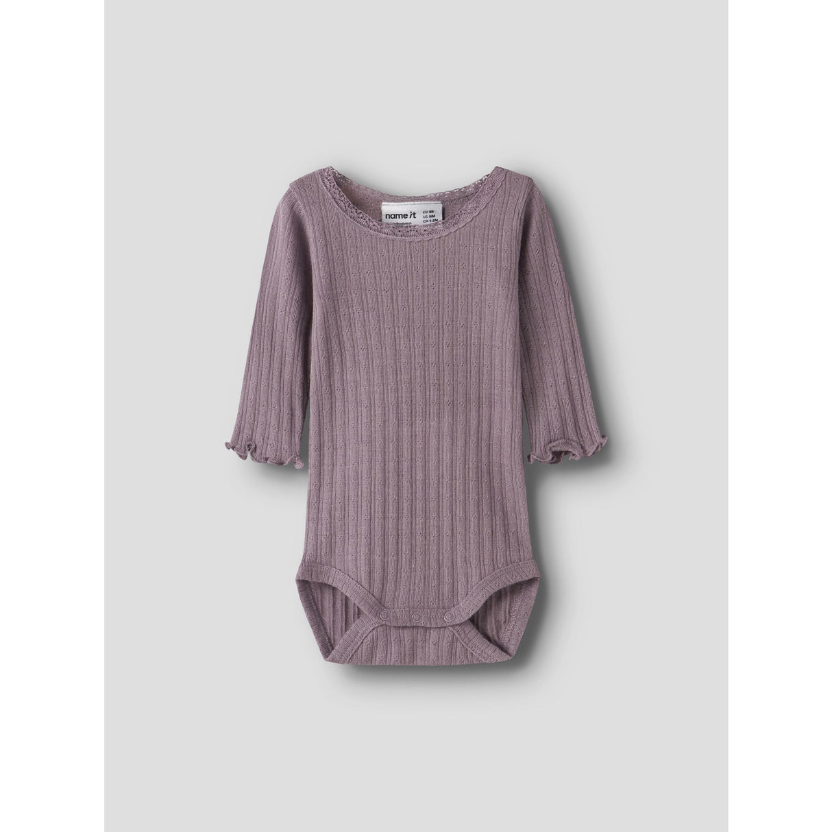 Name It Toadstool Nbfwossa Wo/Si Rib Ls Body