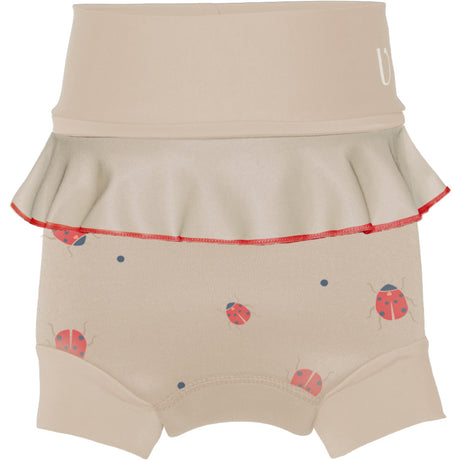 Vanilla COPENHAGEN Beige Ladybug Swim Pants Neoprene