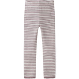 Name It Snow White Violet Ice + Toadstool Nmfwang Wool Needle Leggings Noos