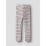 Name It Snow White Violet Ice + Toadstool Nmfwang Wool Needle Leggings Noos
