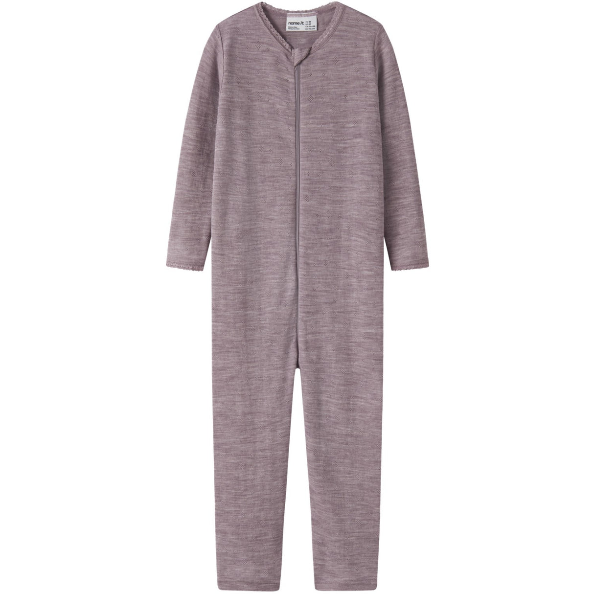 Name It Toadstool Nmfwang Wool Needle Nightsuit Solid