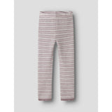 Name It Snow White Violet Ice + Toadstool Nmfwang Wool Needle Leggings Noos