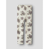 Name It Snow White Flower Bouquet Nmfwillitus Wool Leggings