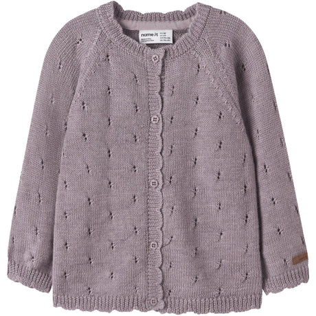 Name It Toadstool Nmfwrilla Wool Ls Knit Card