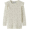 Name It Snow White Double Dots Nmfwomi Wo/Mo Ls Top