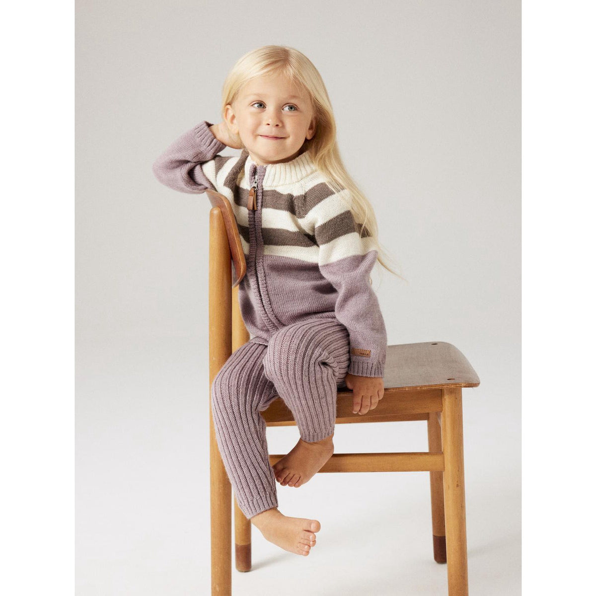 Name It Toadstool Nmfwriss Wool Knit Leggings