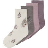 Name It Toadstool Nmfwak Wo/Bl 4P Socks