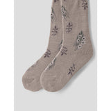 Name It Satellite Long Flowers Nmfwak Wo/Bl Tights Aoj