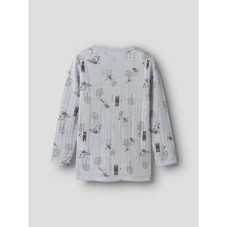 Name It Arctic Ice Forest Animals Nmmwang Wool Needle Ls Top Noos