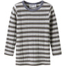 Name It Snow White Morel/Folksotne Gray Nmmwang Wool Needle Ls Top Noos
