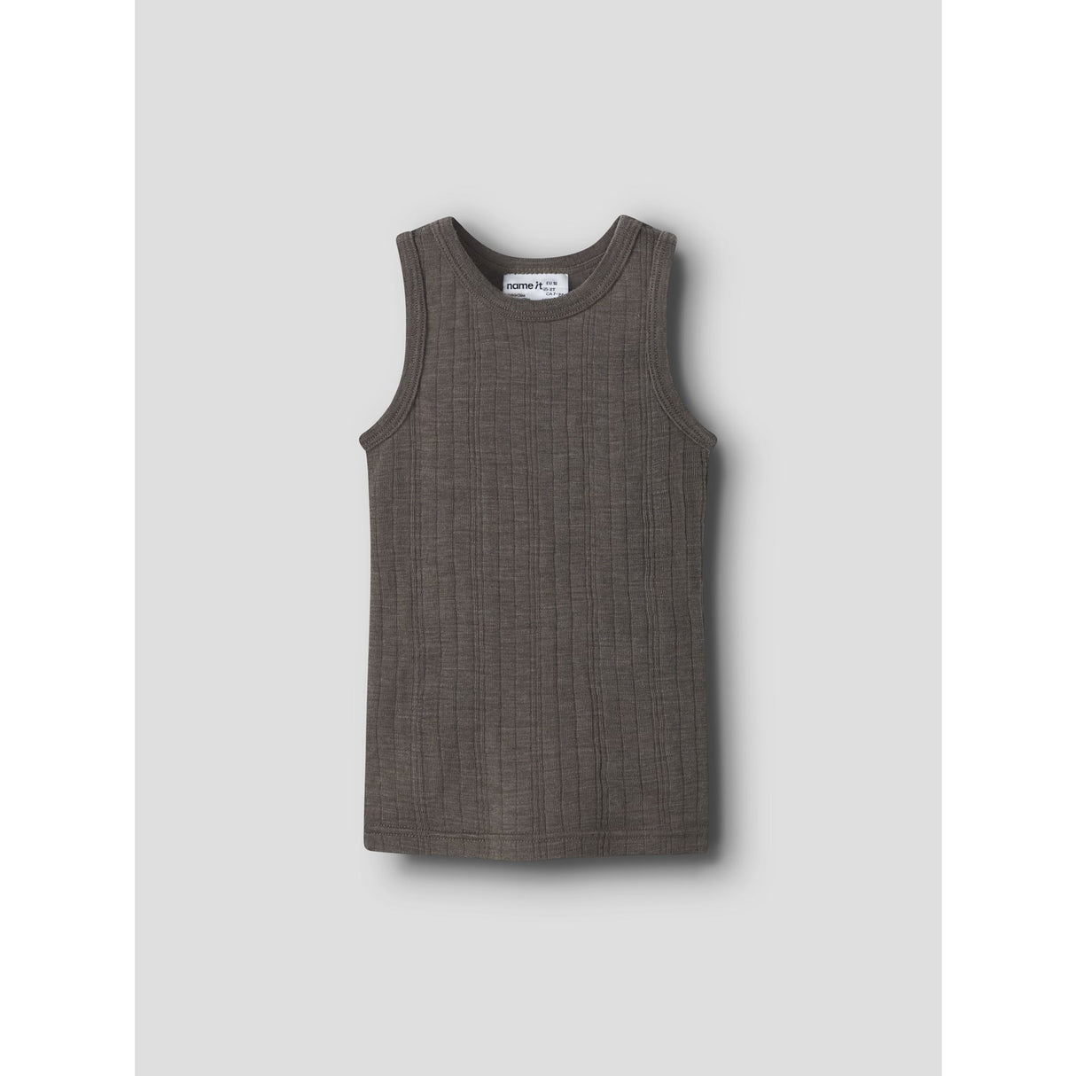 Name It Morel Nmmwang Wool Needle Tank Top