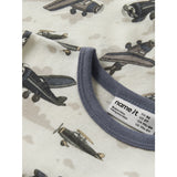 Name It Snow White Airplanes Nmmwillitus Wool Ls Top