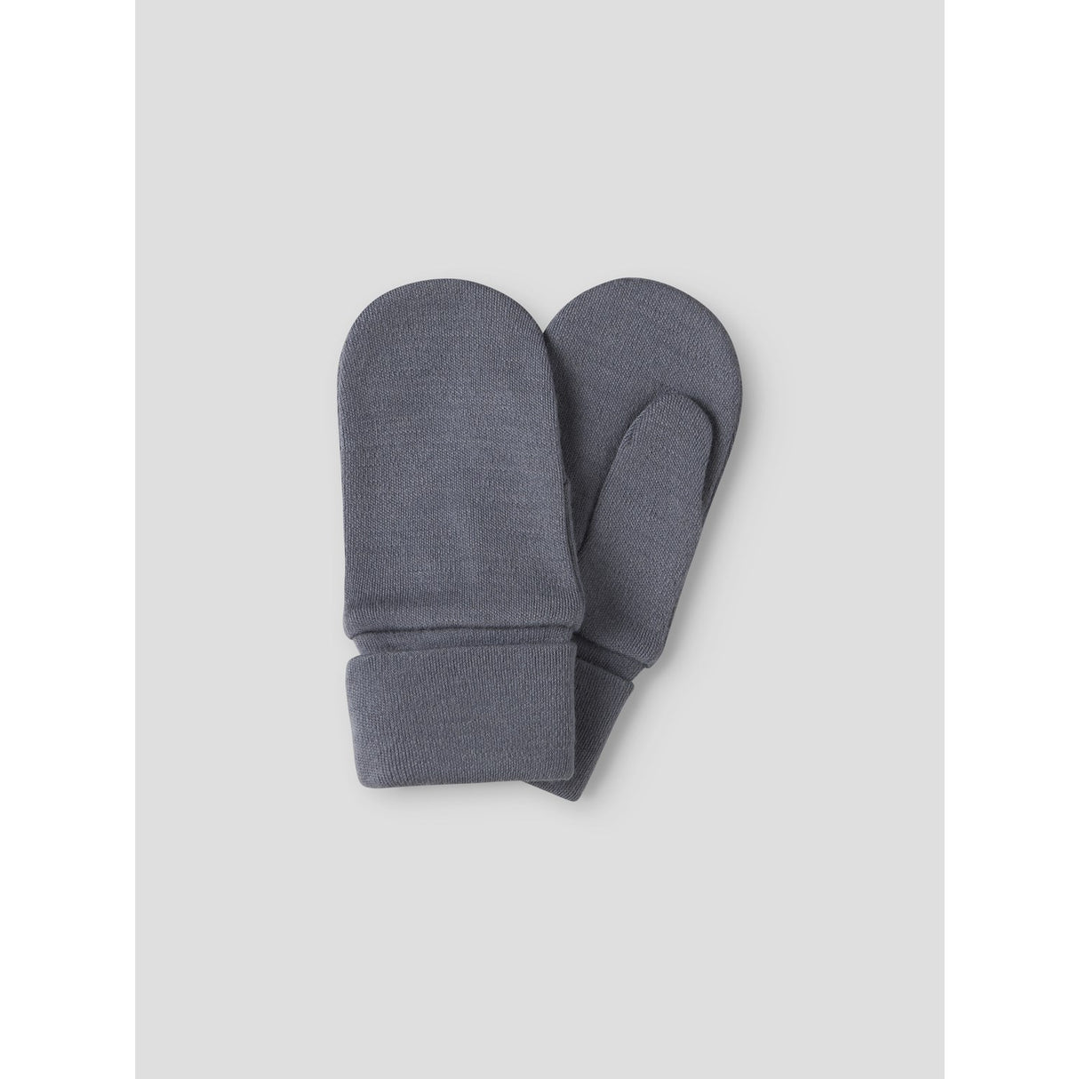 Name It Folkstone Gray Nmmwillit Wool Mittens W/Thumb