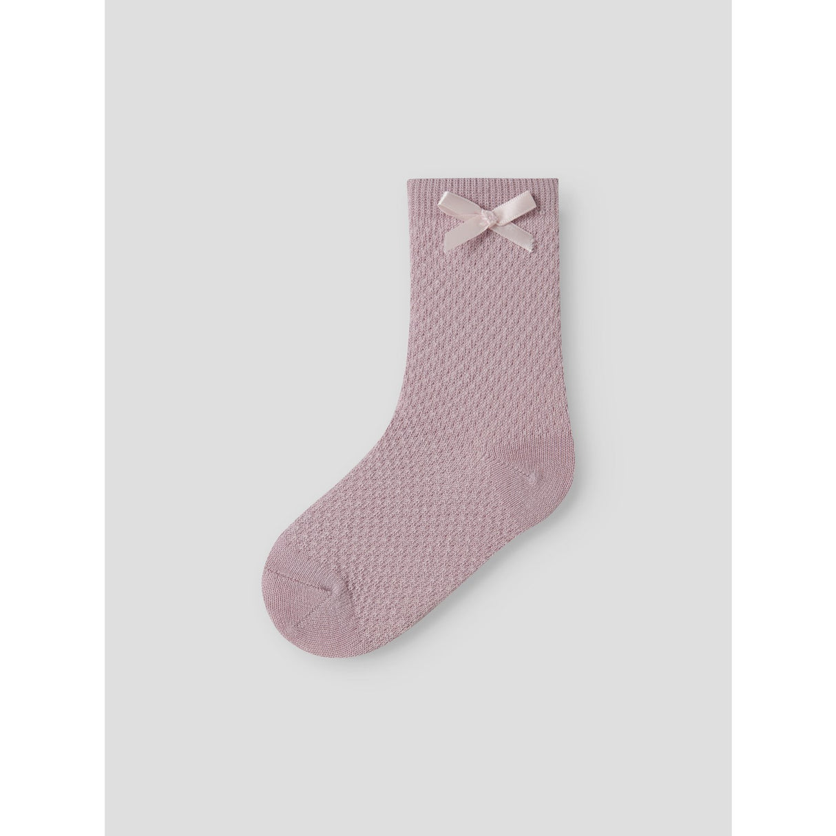 Name It Violet Ice Nmfwakma Wo/Bl Structure 2P Socks
