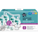 Tommee Tippee Feeding Bottle Starter Set for Newborns - Anti-Colic/Heat Indicator