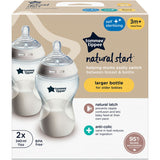 Tommee Tippee Natural Start 2X 340ml Baby Bottle