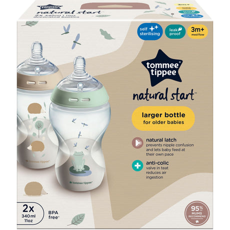 Tommee Tippee Ns 2X 340ml Btl Pond Al Ar
