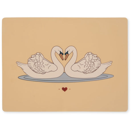 Konges Sløjd Swan Silicone Placemat