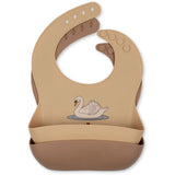 Konges Sløjd Swan 2 Pack Silicone Bib