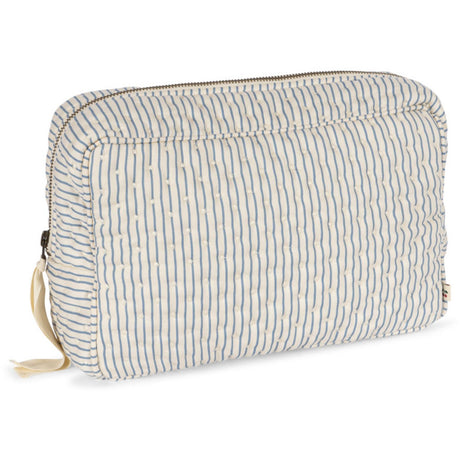Konges Sløjd Stripe Bluie Big Quilted Toiletry Bag
