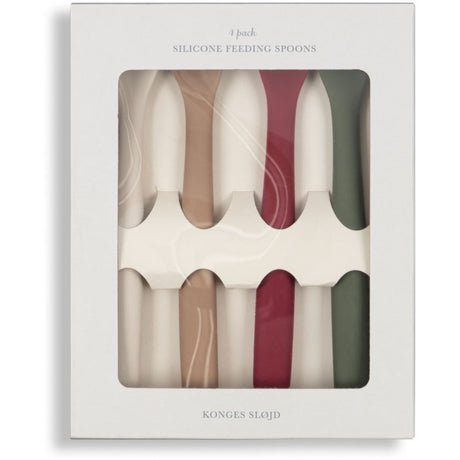 Konges Sløjd Forest Mix 4 Pack Feeding Spoon