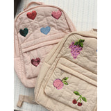 Konges Sløjd Cameo Rose Juno Quilted Sequin Backpack Midi