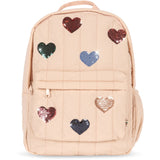 Konges Sløjd Cameo Rose Juno Quilted Sequin Backpack Midi