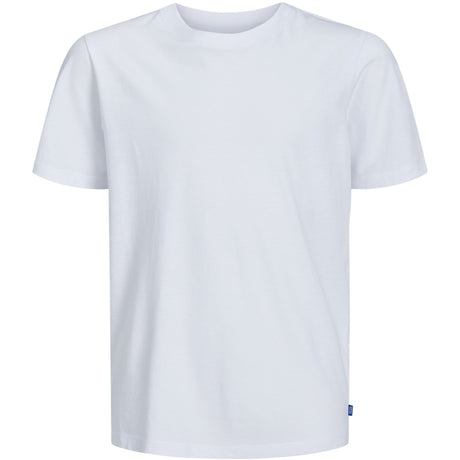 Jack & Jones Junior White Jjeorganic Basic Tee Ss O-Neck Noos Jnr
