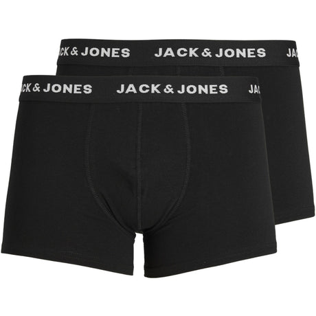 Jack & Jones Junior Black Black Jacjon Trunks 2 Pack Noos Jnr