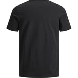 Jack & Jones Junior Black Jjeorganic Basic Tee Ss O-Neck Noos Jnr
