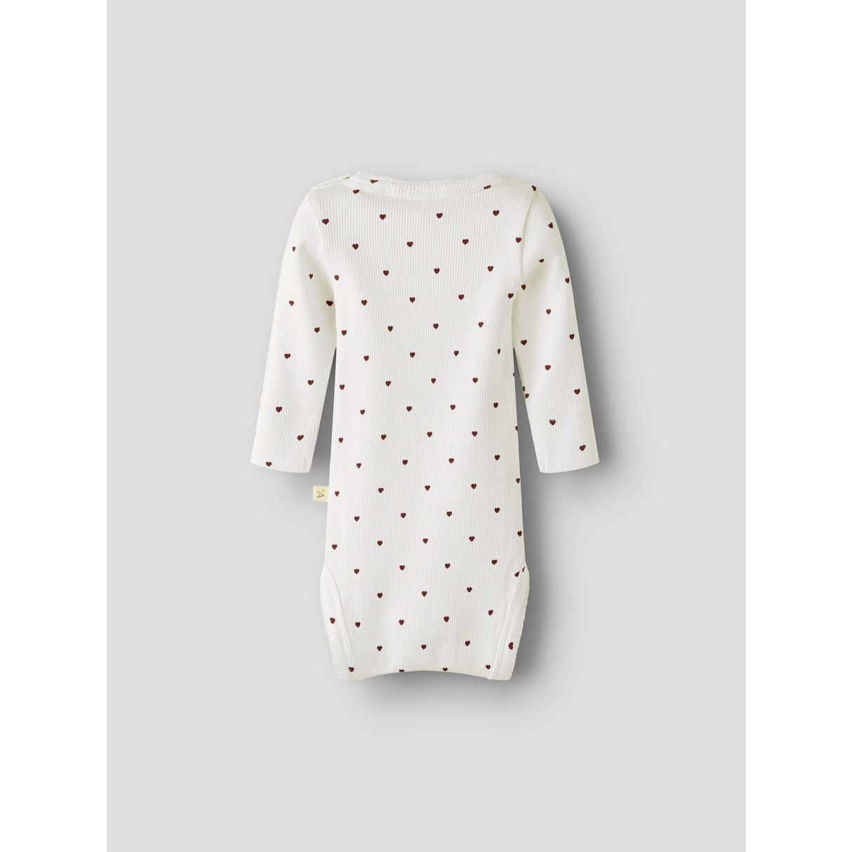 Lil'Atelier Coconut Milk Heart Nbfgago Ls Slim Body Lil Noos