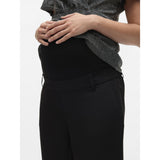 Mama;licious Black Mlnewlora Wo Chino 7/8 Pants