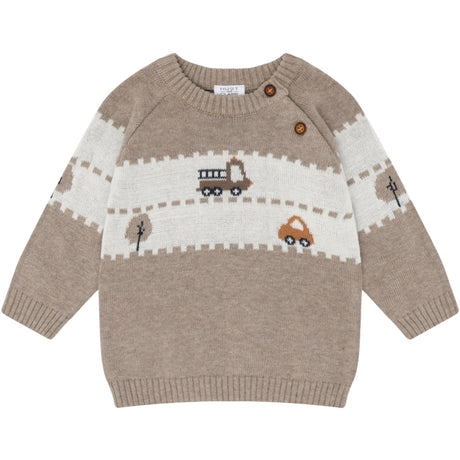 Hust & Claire Sand Melange Pilou On The Road