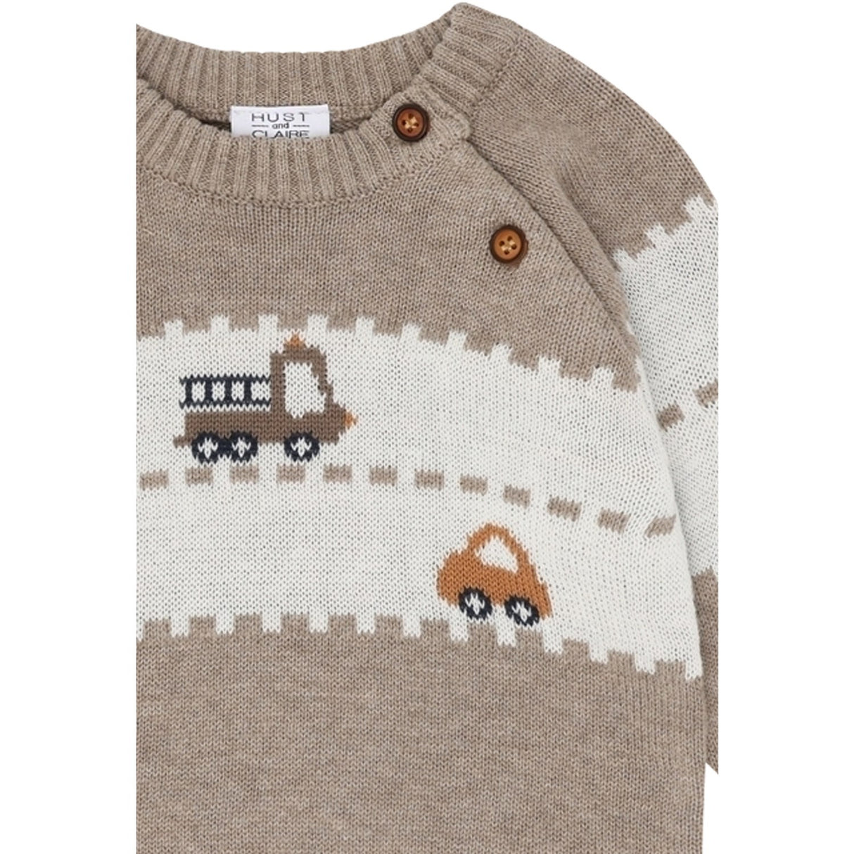 Hust & Claire Sand Melange Pilou On The Road