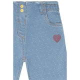 Hust & Claire Blue Denim Theresa Dotty Denim