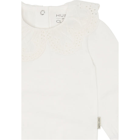 Hust & Claire Ivory Britt Woven Collar