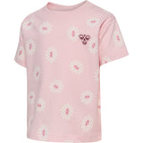 Hummel Pale Lilac Mini Loose Flower T-Shirt S/S