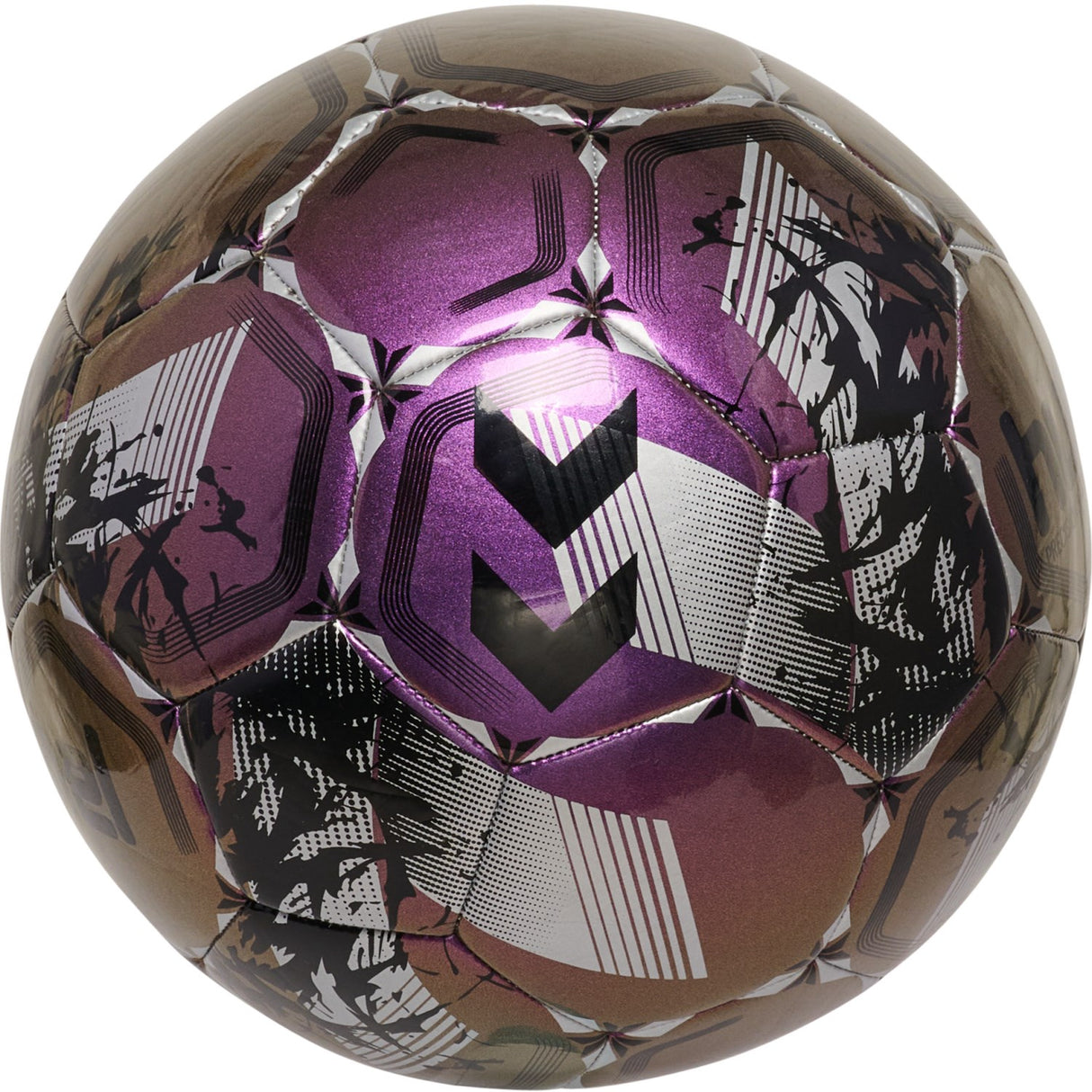 Hummel Black/Blue/Pink Shimmer Football