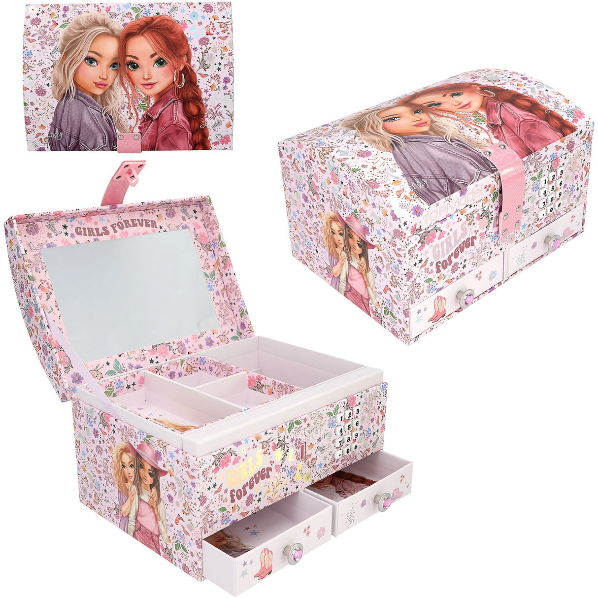 TOPModel Cowgirl Jewellery Box With Code And Sound