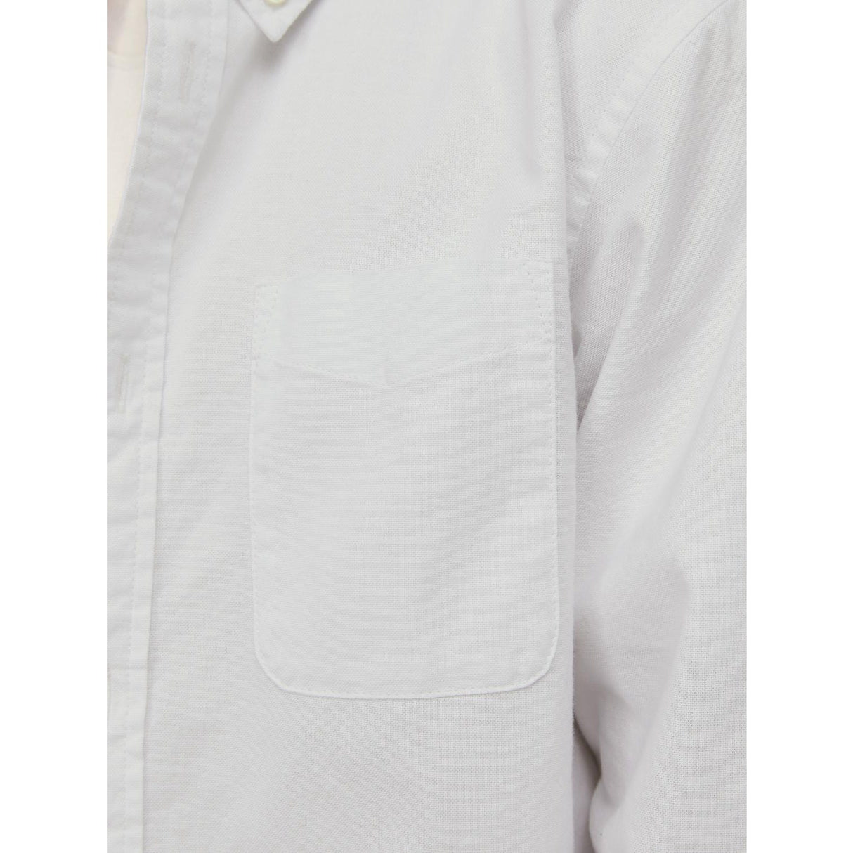 Jack & Jones Junior White Jjeoxford Shirt L/S Noos Jnr