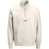 Jack & Jones Junior Moonbeam Jjesoho Sweat Quarter Zip Hn Noos Jnr