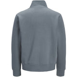 Jack & Jones Junior Blue Mirage Jjesoho Sweat Quarter Zip Hn Noos Jnr